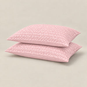 Rosalie Diamond Quilted Cotton Sateen Bed Cover Set with Pillow Cases - Home Artisan