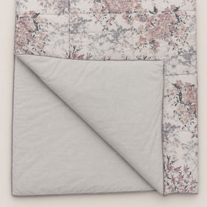 Linnea Blush Pink Botanical 6-Piece King Size Comforter Bedding Set - Home Artisan