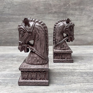 Vintage Horse Head Bookends - Home Artisan