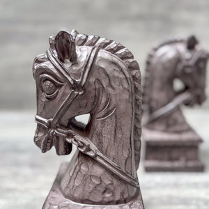 Vintage Horse Head Bookends - Home Artisan