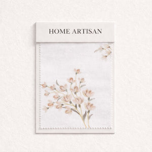 Forget Me Not Powder Pink 250TC Cotton Percale Bed Sheet - Home Artisan