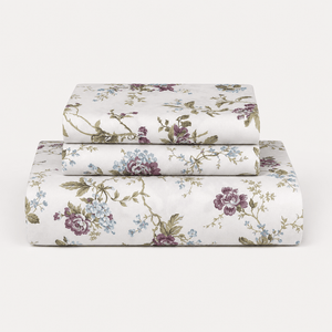 Kendra Cottage Wildflowers 300TC Cotton Bed Sheet - Home Artisan