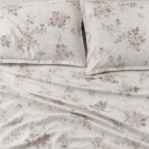 Juniper Rose Garden 300TC Cotton Bedsheet - Home Artisan