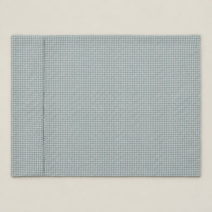 Camellia Blue Leaf and Pink Bud Bed Sheet - Home Artisan