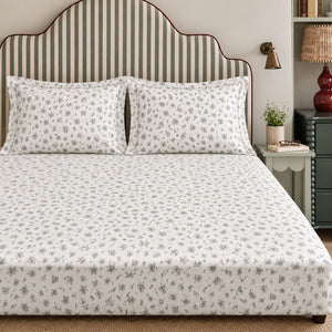 Primrose Sage Petite Floral Bed Sheet - Home Artisan