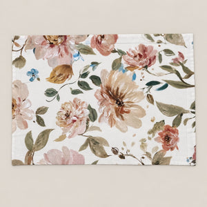 Marigold Peach & Ochre Garden Tencel Jacquard Bed Sheet - Home Artisan