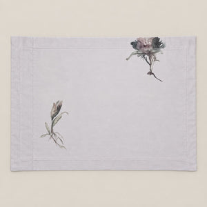 Fritillaria Plum Branch Floral Tencel Jacquard Bed Sheet - Home Artisan