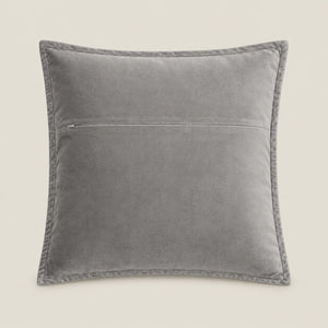 Dorian Silver Grey Wave Pattern Cushion Cover - Home Artisan
