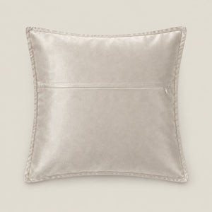 Dorian Taupe Wave Pattern Cushion Cover - Home Artisan