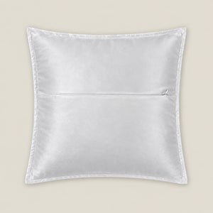 Fleur Ivory and Taupe Floral Silhouette Cushion Cover - Home Artisan