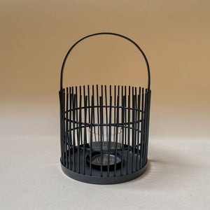 Sigrid Black Metal Lantern (Small) - Home Artisan