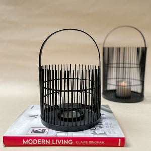 Sigrid Black Metal Lantern (Small)