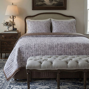 Charlotte Floral Double-Bed Cotton Comforter with Pillow Cases - Home Artisan