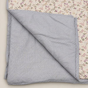 Verbena Pink Floral Sprig King Size Comforter - Home Artisan