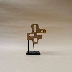 Abstract Wooden Sculpture (Small) - Home Artisan