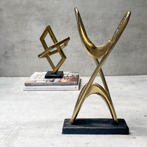 Francine Modern Art Metal Sculpture - Home Artisan