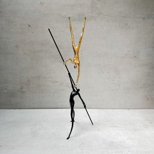 Duet in Motion Metal Sculpture - Home Artisan