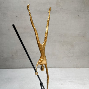 Duet in Motion Metal Sculpture - Home Artisan