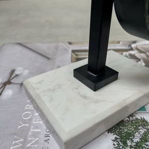 Linetti Marble and Metal Sculpture - Home Artisan
