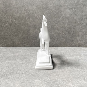 Artemis White Horse Sculpture - Home Artisan