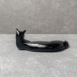 Milo Black Cat Sculpture - Home Artisan