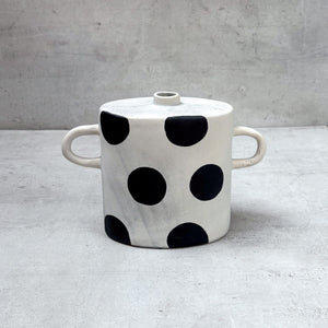 Polka Dot Play Ceramic Decor Object - Home Artisan