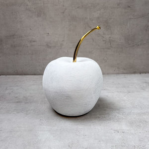 Astrid Apple Ceramic Sculpture (Large) - Home Artisan
