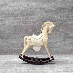 Classic Rocking Horse Sculpture - Home Artisan