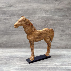 Rustic Horse Sculpture - Home Artisan
