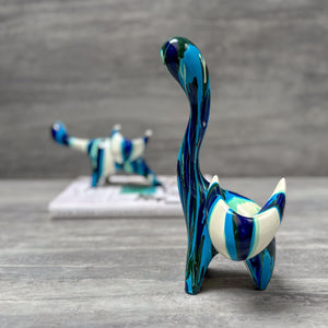 Abstract Multicolour Cat Figurine - Home Artisan
