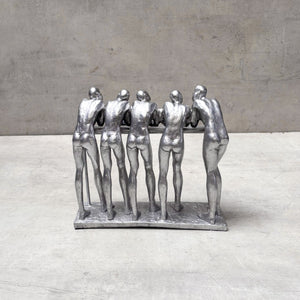 Five Wise Men in Conversation Sculpture - Home Artisan