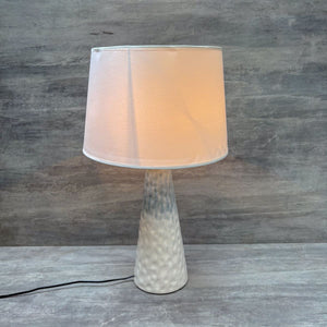 Ombre Blue & White Ceramic Table Lamp - Home Artisan