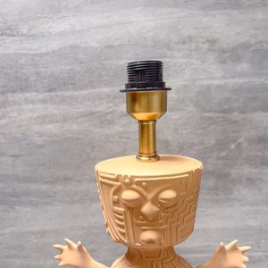 Tribal Totem Terracotta Lamp - Home Artisan