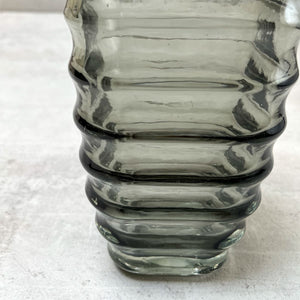 Hudson Smoky Glass Vase (Small) - Home Artisan