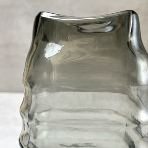Hudson Smoky Glass Vase (Small) - Home Artisan