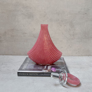 Hayden Pink Opulent Glass Vase - Home Artisan