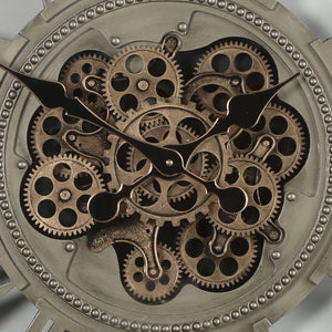 Ferrigno Metal Wall Clock - Home Artisan