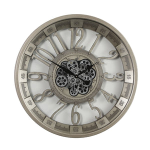 Fyodor Industrial Metal Wall Clock (31 inches) - Home Artisan