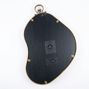 Vivienne Rose Gold Abstract Metal Wall Clock - Home Artisan