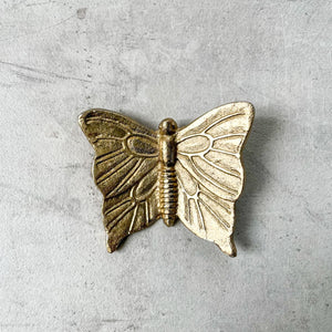 Cassandra Metal Butterfly Wall Sculpture (Gold) - Set of 2 - Home Artisan