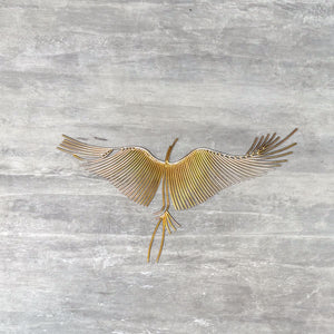 Graceful Flying Cranes Metal Wall Sculpture (Set of 6)