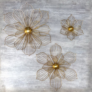 Modern Abstract Floral Wall Art (Set of 3) - Home Artisan