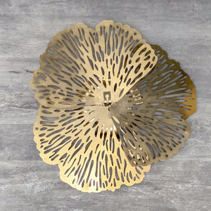 Golden Filigree Petal Wall Decor (Set of 2)
