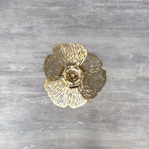 Golden Filigree Petal Wall Decor (Set of 2)