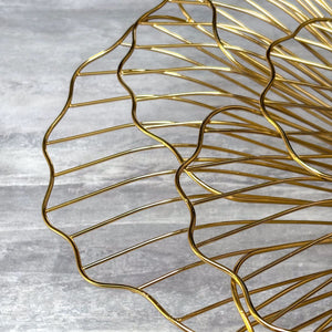 Ornate Golden Burst Wall Decor (Set of 3)