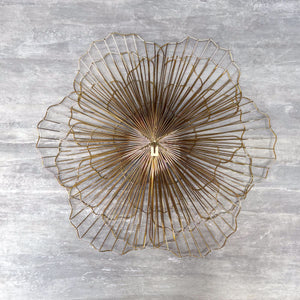 Ornate Golden Burst Wall Decor (Set of 3)