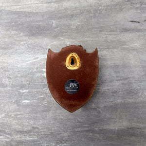 Golden Horse Wall Head Sculpture - Home Artisan