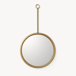 Aurelia Round Hanging Wall Mirror (Small) - Home Artisan