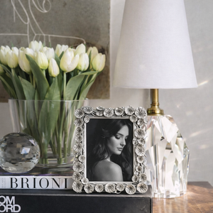 Malia Silver Leaf Photo Frame (5x7)