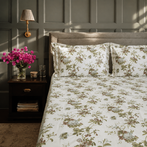 Marie Cottage Wildflowers 300TC Cotton Bed Sheet